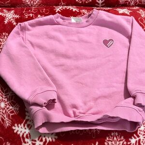 Zara Pink Kids Sweater